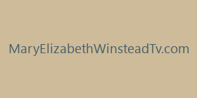 MaryElizabethWinsteadTv.com