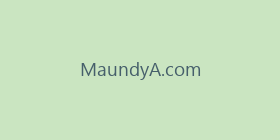 MaundyA.com