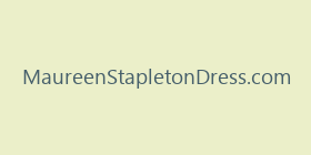 MaureenStapletonDress.com