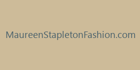 MaureenStapletonFashion.com