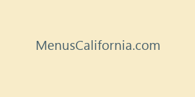 MenusCalifornia.com