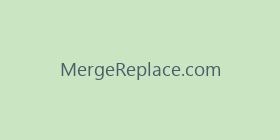 MergeReplace.com