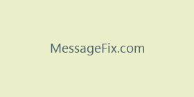 MessageFix.com