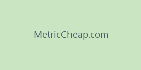 MetricCheap.com