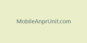 MobileAnprUnit.com