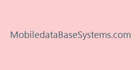 MobiledataBaseSystems.com