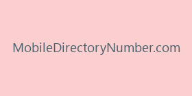 MobileDirectoryNumber.com