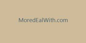 MoredEalWith.com