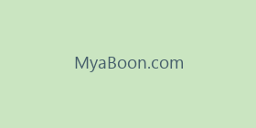MyaBoon.com