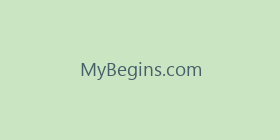 MyBegins.com