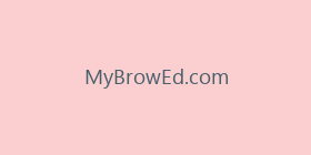 MyBrowEd.com