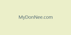 MyDonNee.com