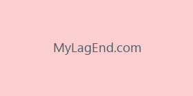 MyLagEnd.com
