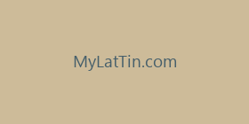 MyLatTin.com