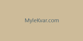 MyleKvar.com