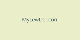 MyLewDer.com