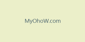 MyOhoW.com