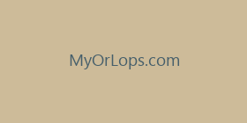 MyOrLops.com