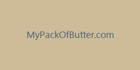 MyPackOfButter.com