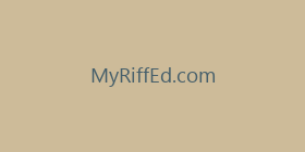 MyRiffEd.com