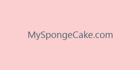 MySpongeCake.com