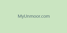 MyUnmoor.com