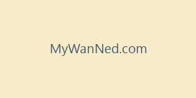 MyWanNed.com