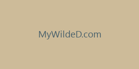 MyWildeD.com