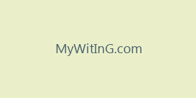 MyWitInG.com