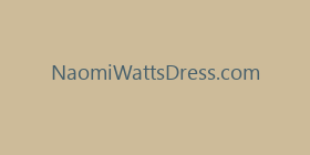 NaomiWattsDress.com