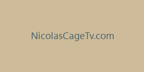 NicolasCageTv.com