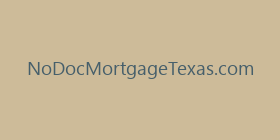 NoDocMortgageTexas.com