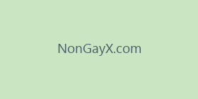 NonGayX.com