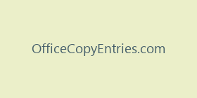 OfficeCopyEntries.com