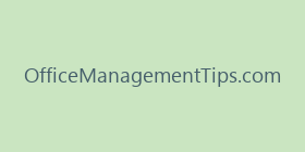 OfficeManagementTips.com