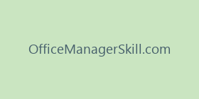OfficeManagerSkill.com