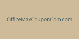 OfficeMaxCouponCom.com