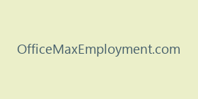 OfficeMaxEmployment.com