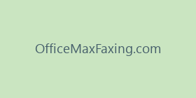 OfficeMaxFaxing.com