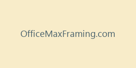 OfficeMaxFraming.com