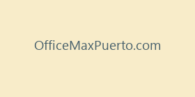 OfficeMaxPuerto.com
