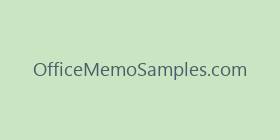 OfficeMemoSamples.com