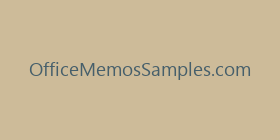 OfficeMemosSamples.com
