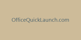 OfficeQuickLaunch.com