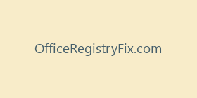 OfficeRegistryFix.com
