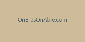 OnEresOnAble.com