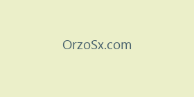 OrzoSx.com