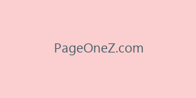 PageOneZ.com