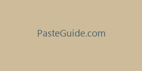 PasteGuide.com