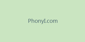 PhonyI.com